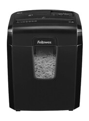 Fellowes Powershred 8CD Cross Cut Shredder, Black