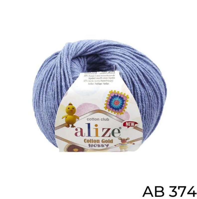 Alize Cotton Gold Hobby Yarn 50g, AB 374