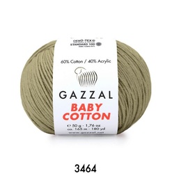 Gazzal Baby Cotton Yarn 50g,3464