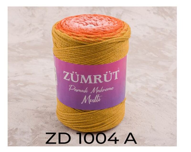Zumrut Multi Cotton Macrame Thread 250g, ZD 1004