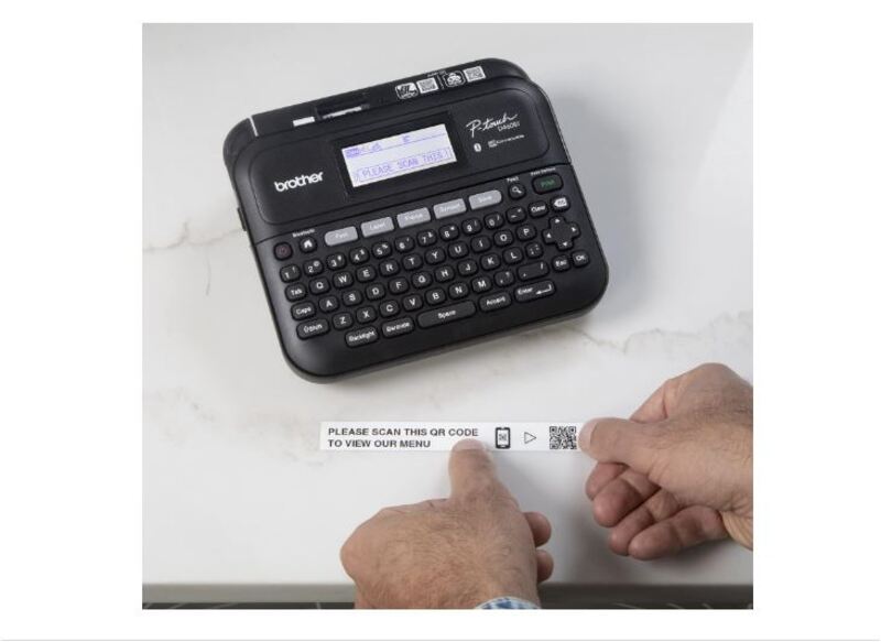 Brother PT-D460BT Desktop Bluetooth and PC Connectable Label Printer