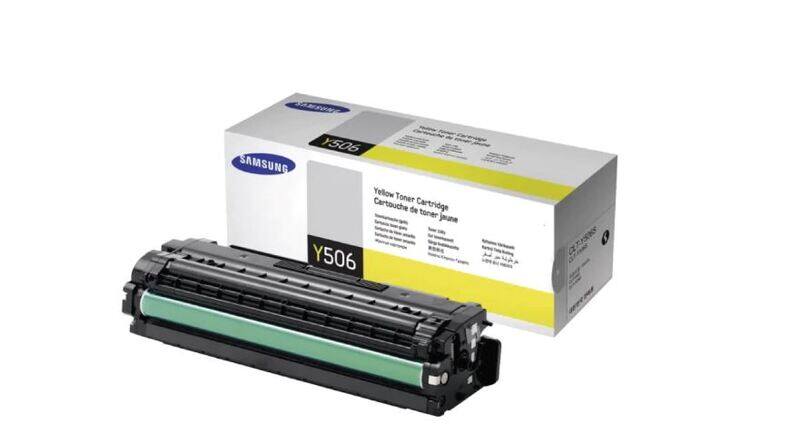 

Samsung CLT-Y506S Yellow Toner Cartridge