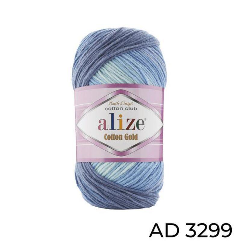 Alize Cotton Gold Batik 100g, AD 3299