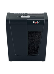 Rexel Secure S5 UK Strip Cut Paper Shredder Machine, 5 Sheet Capacity, Black
