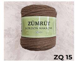 Zumrut Macrame Cord 5mm Yarn 500g, ZQ 15