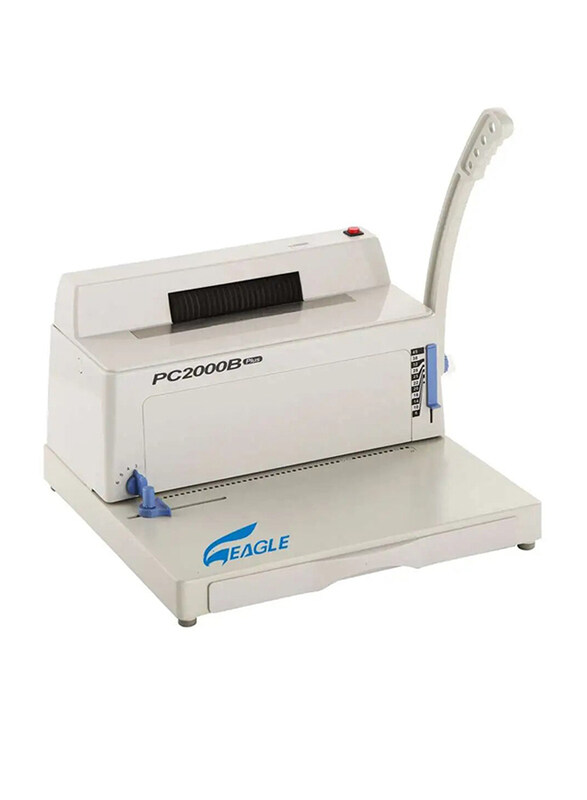 

Eagle Coil Binding Machine with Coil + Manual, PC 2000B Plus, White