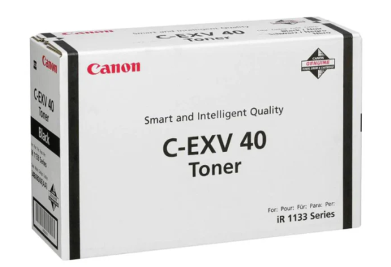 

Canon C-EXV40 Black Toner Cartridge