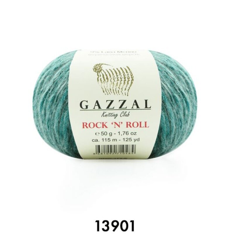 Gazzal Rock’N’Roll Yarn 50g, G 13901