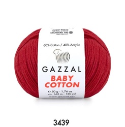 Gazzal Baby Cotton Yarn 50g,3439