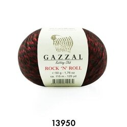 Gazzal Rock’N’Roll Yarn 50g, G 13950