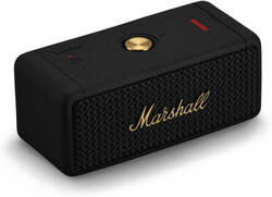 Marshall Emberton II Portable Bluetooth Speaker, Black & Brass