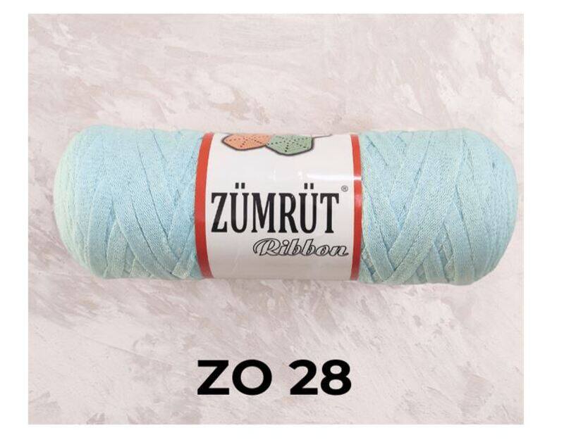 Zumrut Cotton Ribbon Yarn 250g, ZO 28