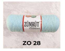 Zumrut Cotton Ribbon Yarn 250g, ZO 28