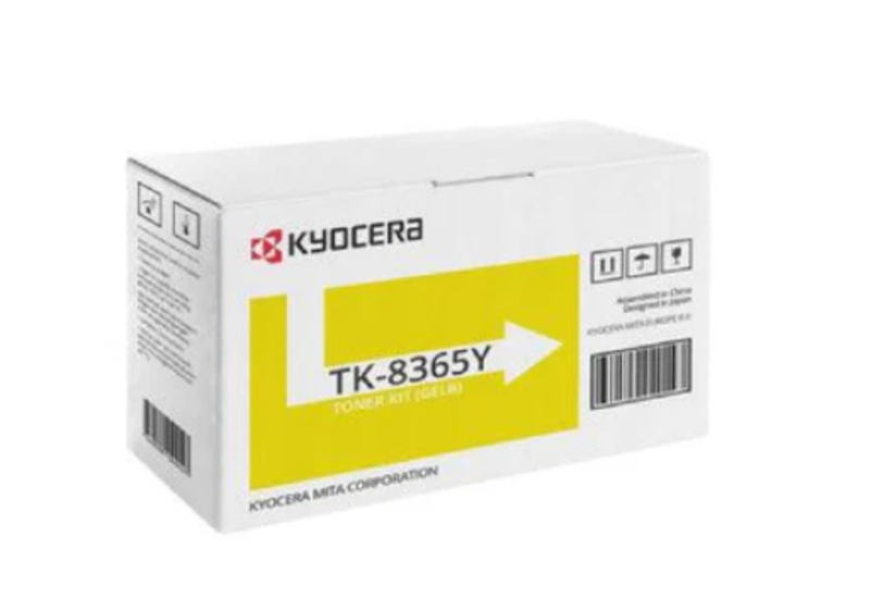 

Kyocera TK-8365Y Yellow Toner Cartridge