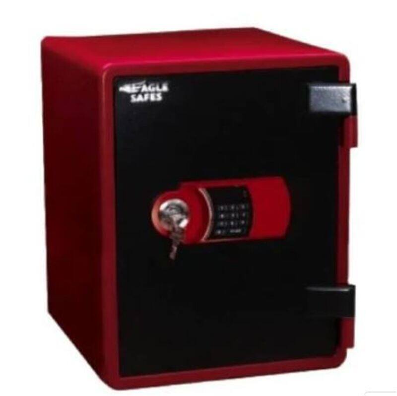 

Eagle YES-031DK Fire Resistant Safe, Digital and Key Lock (Red)