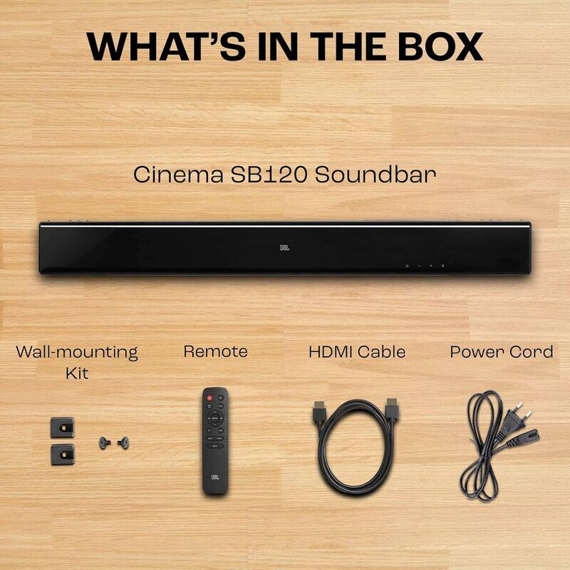 JBL CINEMA SB120 SOUNDBAR BLACK