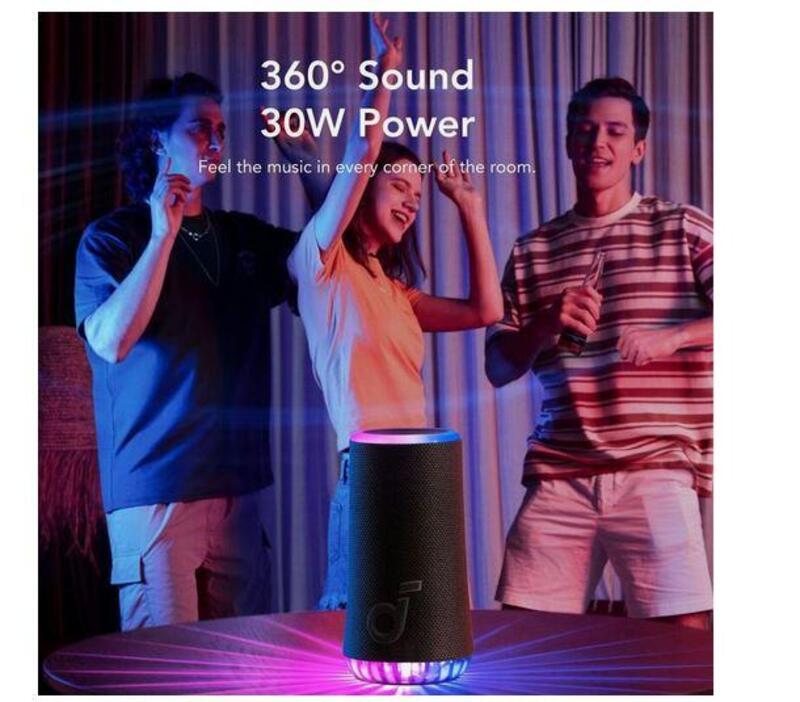 ANKER SOUNDCORE GLOW B2C SPEAKER BLACK A3166011