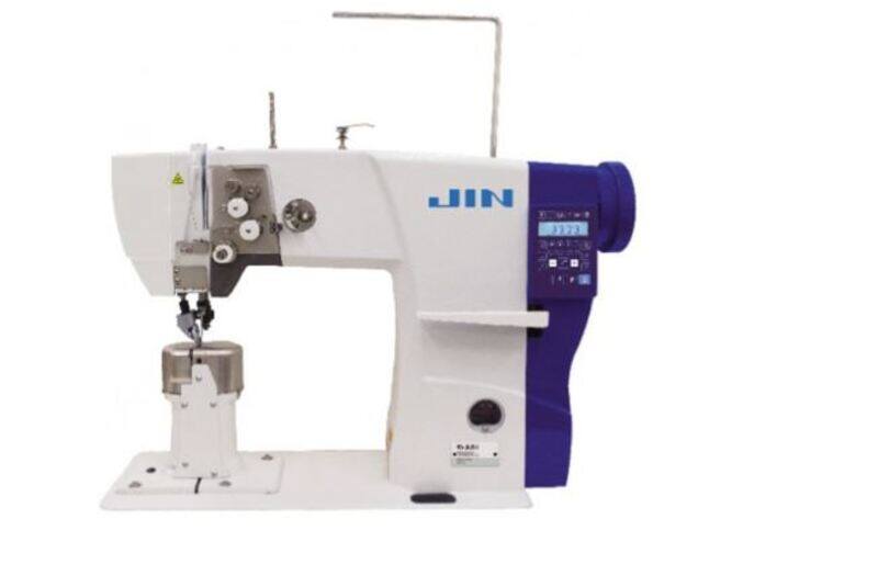 

JIN NA-35UT-2 2 Needle Direct Drive Lockstitch Machine with Automatic Thread Trimmer