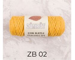 Zumrut Multi-Ply Cotton Single Twist Thread 4 mm 250g, ZB 02