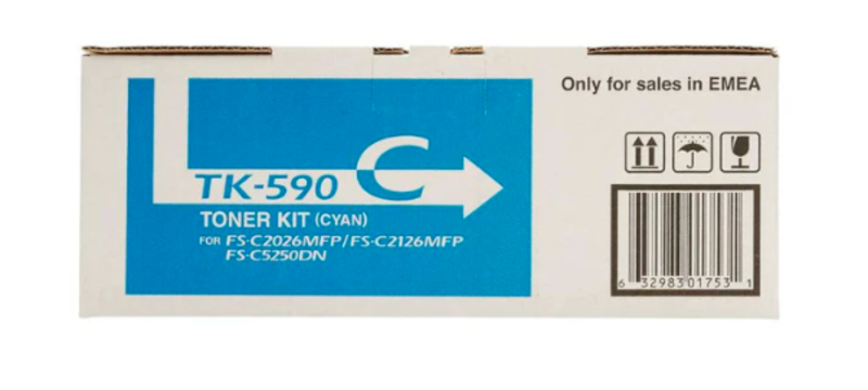 

Kyocera TK - 590C Cyan Toner Kit