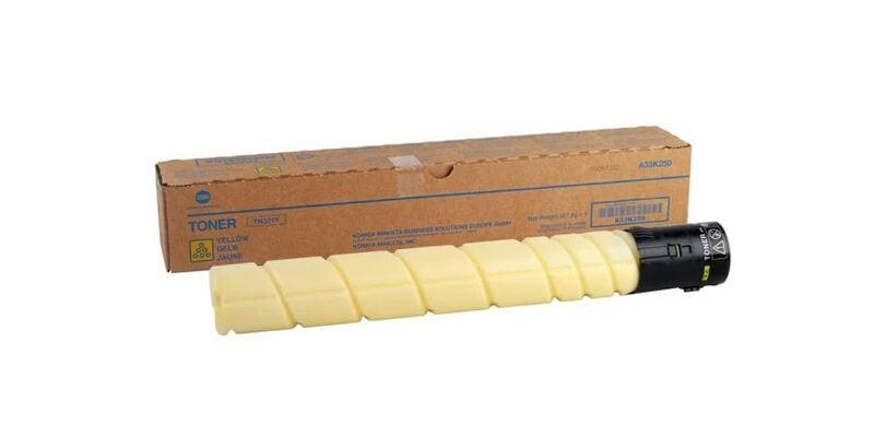 Konica Minolta TN321 Yellow Toner Cartridge