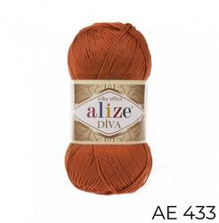 Alize Diva Yarn 100g, AE 433