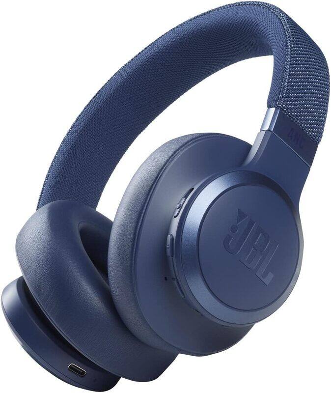 

JBL Live 660NC Wireless Over Ear Noise Cancelling Headphones, Powerful JBL Signature Sound, ANC + Ambient Aware, Voice Assistant, 50H Battery, Comfort