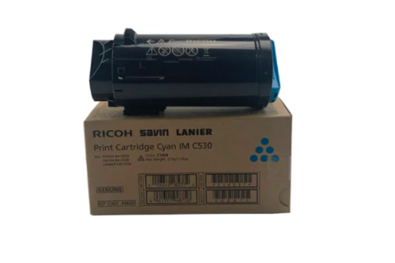 

Ricoh IM C530FB Cyan Toner Cartridge (418237)
