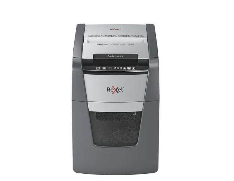 

Rexel Optimum AutoFeed+ 100X Automatic Cross Cut Paper Shredder