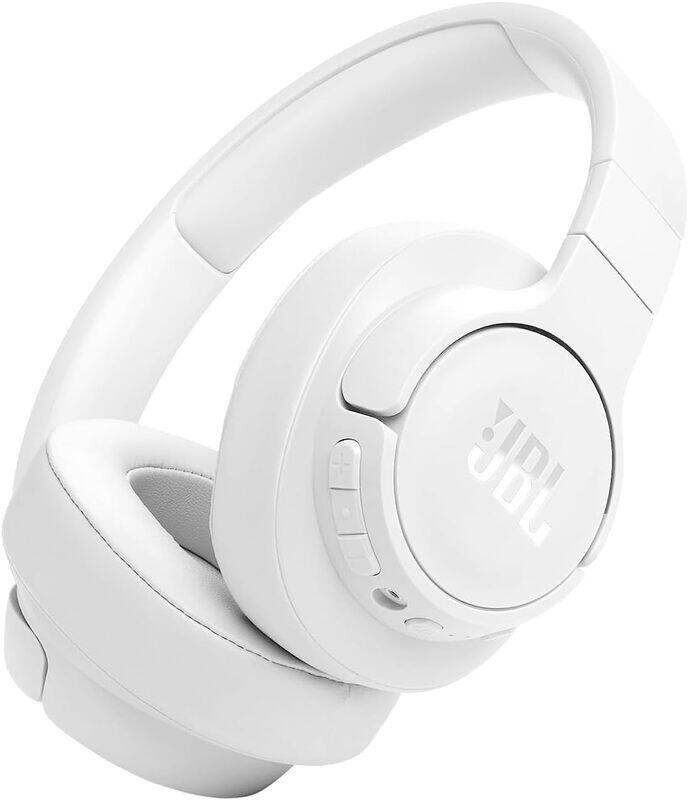 

JBL Tune 770NC Adaptive Noise Cancelling Wireless Over Ear Headphones, White