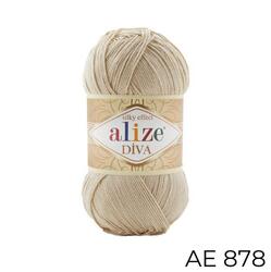 Alize Diva Yarn 100g, AE 878