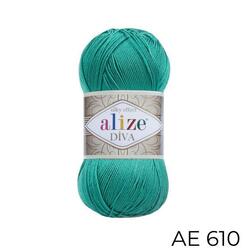 Alize Diva Yarn 100g, AE 610