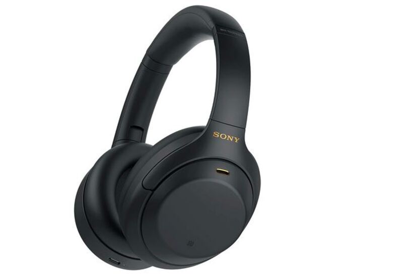 Sony Wh-1000Xm4 Wireless Noise Cancelling Bluetooth Over-Ear Headphones With Speak To Chat Function And Mic For Phone Call, Black, Universal