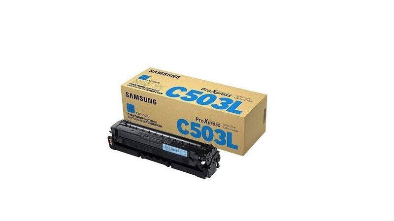 

Samsung CLT-C503L High Yield Cyan Toner Cartridge