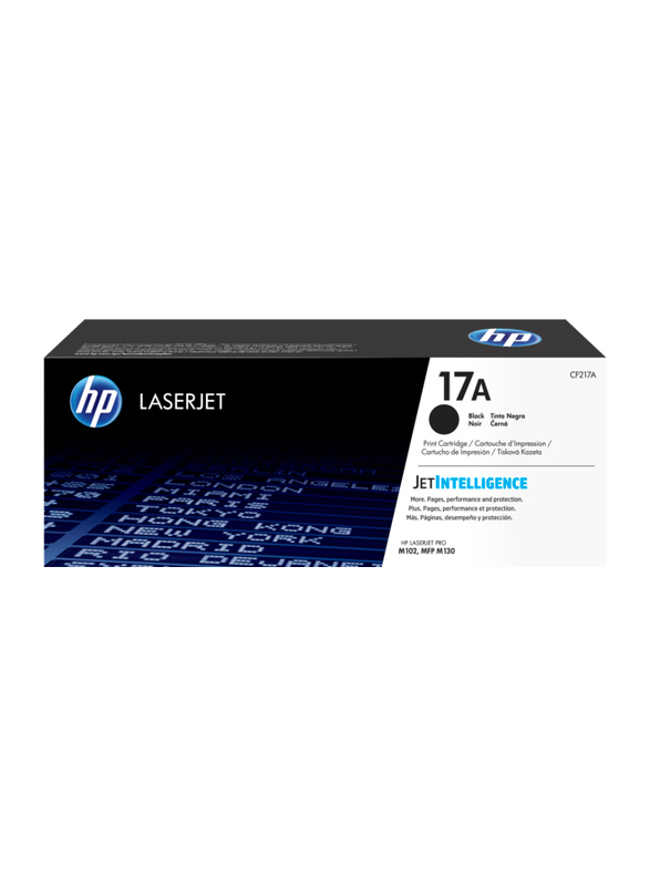 

HP CF217A 17A Black Original LaserJet Toner Cartridge