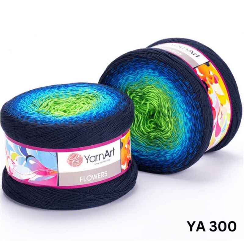 YarnArt Flowers Yarn 250g, YA 300