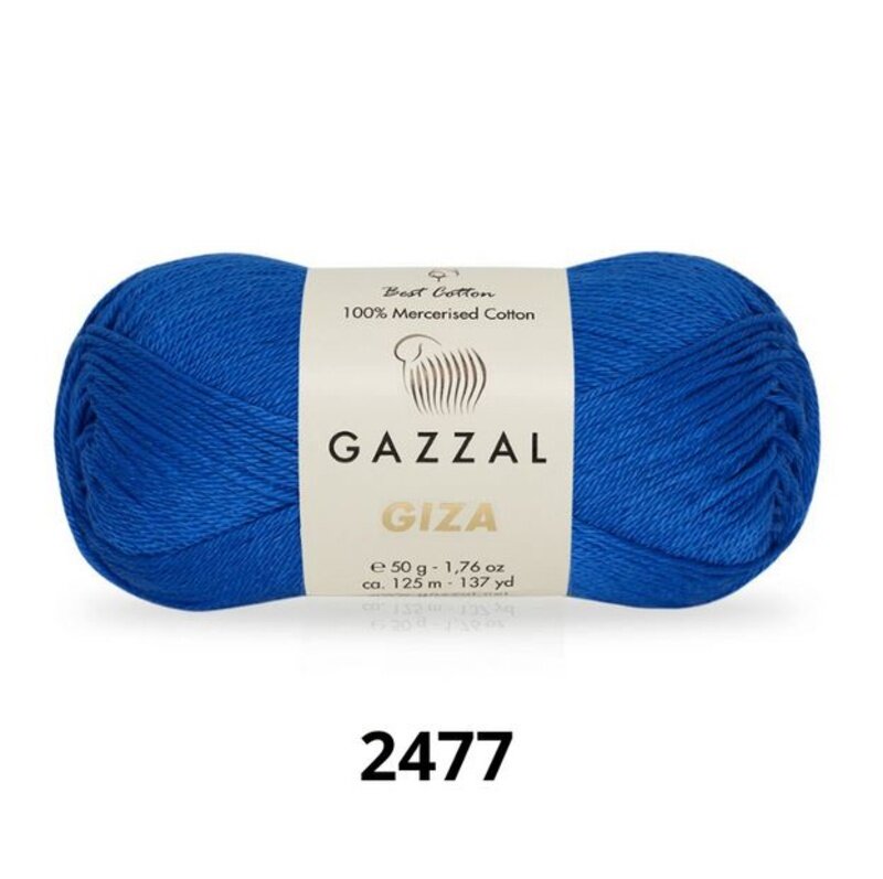 Gazzal Giza Yarn 50g, G 2477