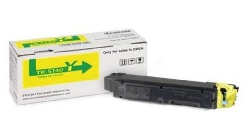 Kyocera TK-5140Y Yellow Toner Cartridge