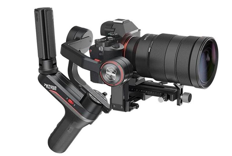 Zhiyun Weebill S Camera Stabilizer, 3 Axis Gimbal for DSLR and Mirrorless Camera, Lightweight Design, Dynamic Stability, Available for Canon/Sony/Panasonic/Nikon/Fujifilm