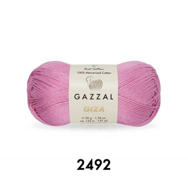 Gazzal Giza Yarn 50g, G 2492