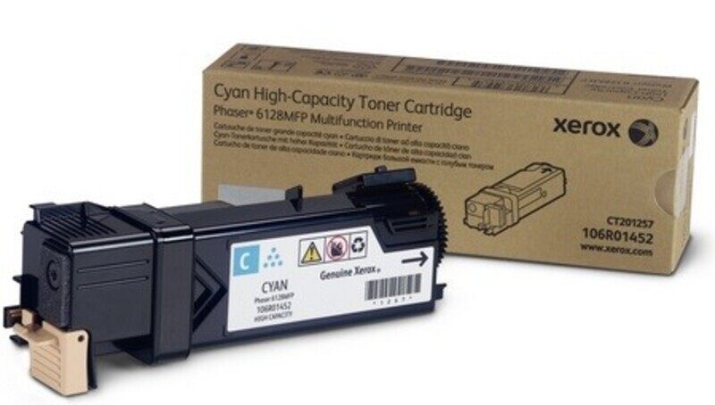 

Xerox Cyan Toner Cartridge for Phaser 6128MFP