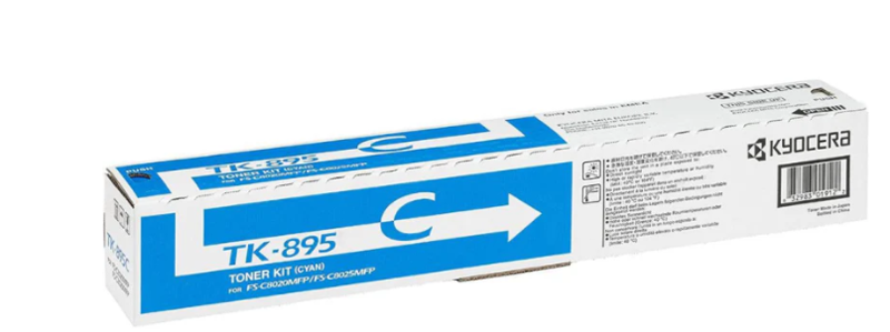 

Kyocera TK-895C Cyan Toner Kit