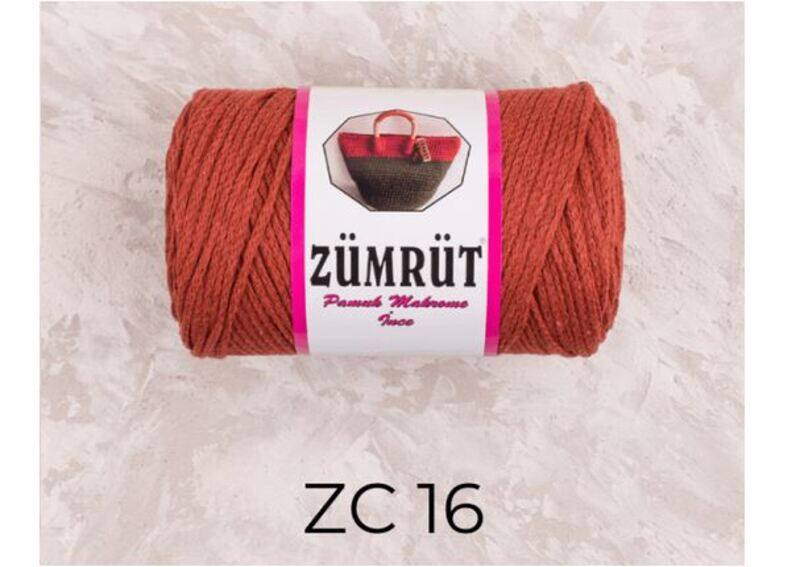 Zumrut Fine Cotton Macrame Thread 250g, ZC 16