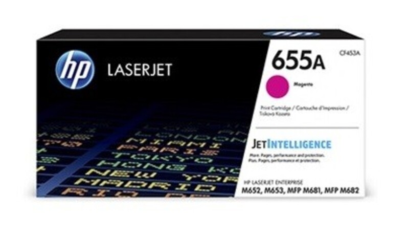 HP 655A Magenta Toner Cartridge (CF453A)