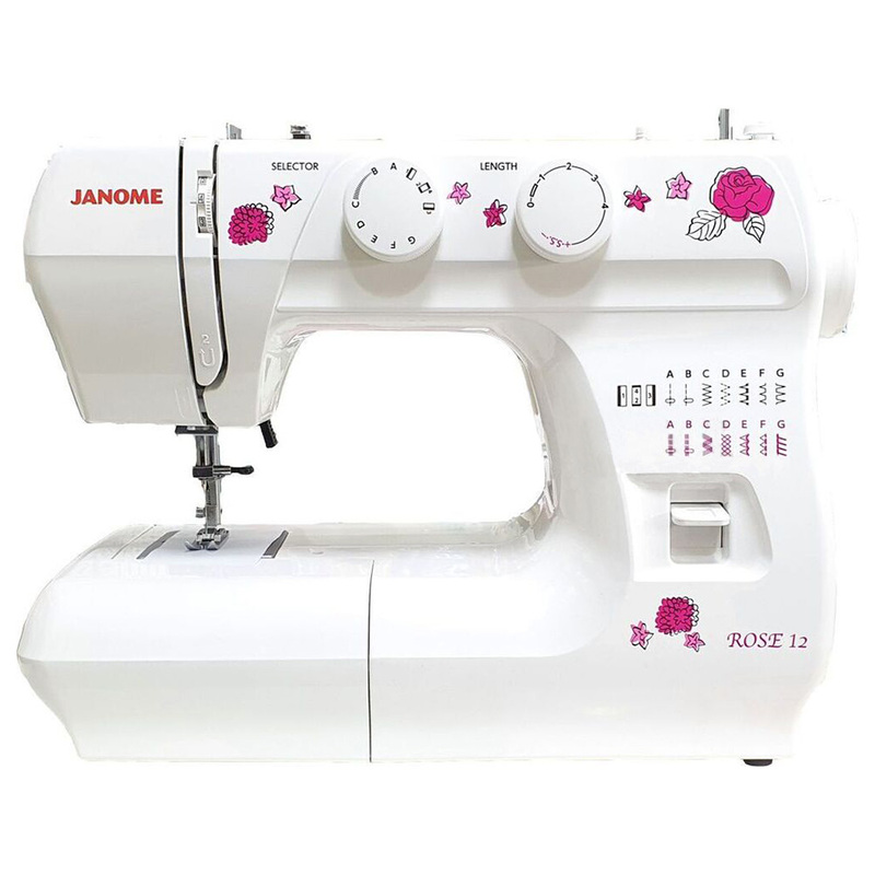 Janome Rose 12LE - Portable Sewing Machine