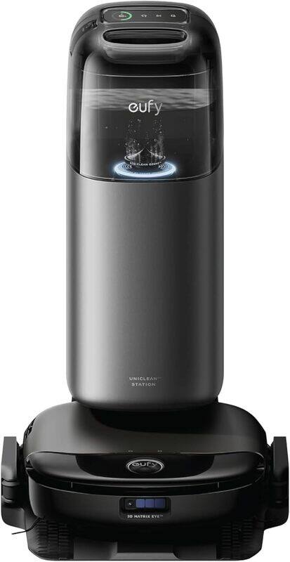 

Anker Eufy Omni S1 Pro, Robot Vacuum Cleaner, Always Clean, 8000 Pa, Obstacle Avoidance, Corner-to-Edge Deep Cleaning and Lift, Auto Washing & Drying,