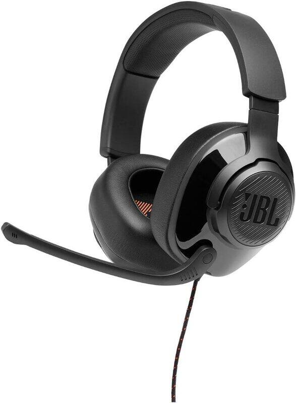 

JBL Quantum 200 Wired Over Ear Gaming Headphones - Black