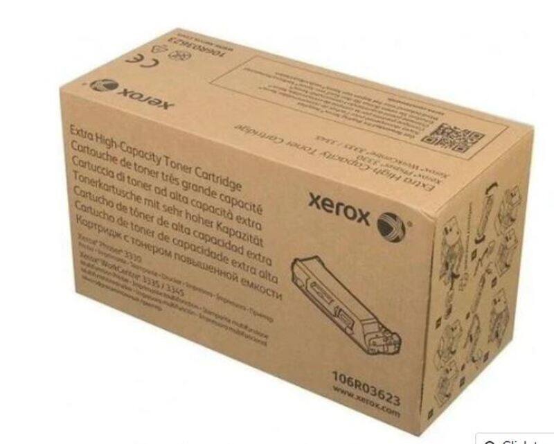 

Xerox 106R03623 Extra High Capacity Black Toner Cartridge