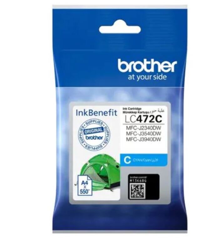 

Brother LC472 Cyan Ink Cartridge