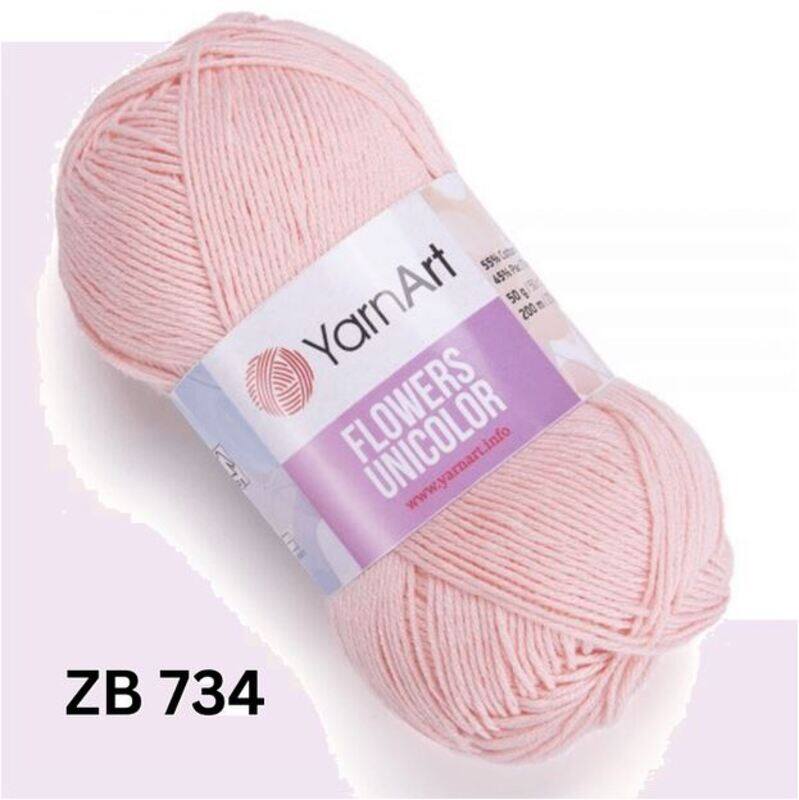 YarnArt Flowers Unicolor 50g, ZB 734